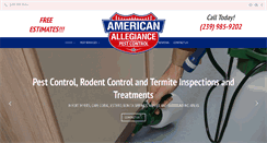 Desktop Screenshot of americanallegiancepestcontrol.com
